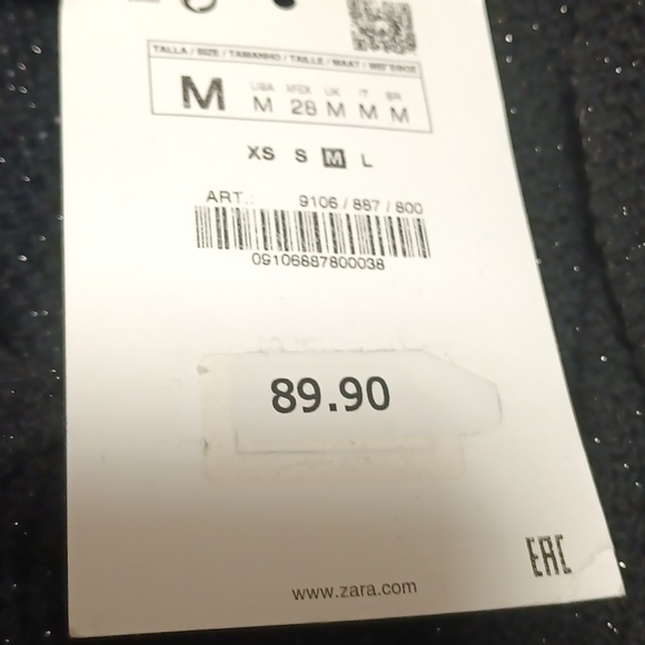 Zara Studio Black Fringe Cardigan - Picture 13 of 13